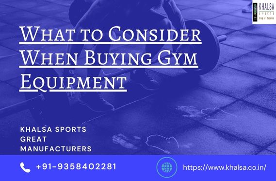 What to Consider When Buying Gym Equipment