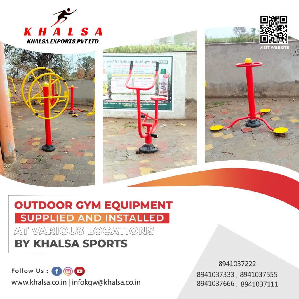 outdoor fitness equipment