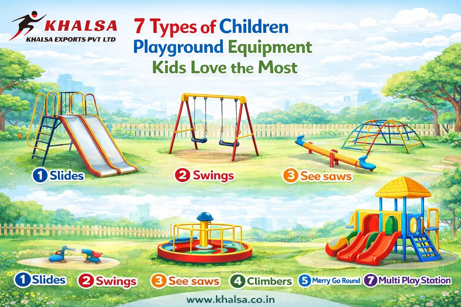 Children Playground Equipment