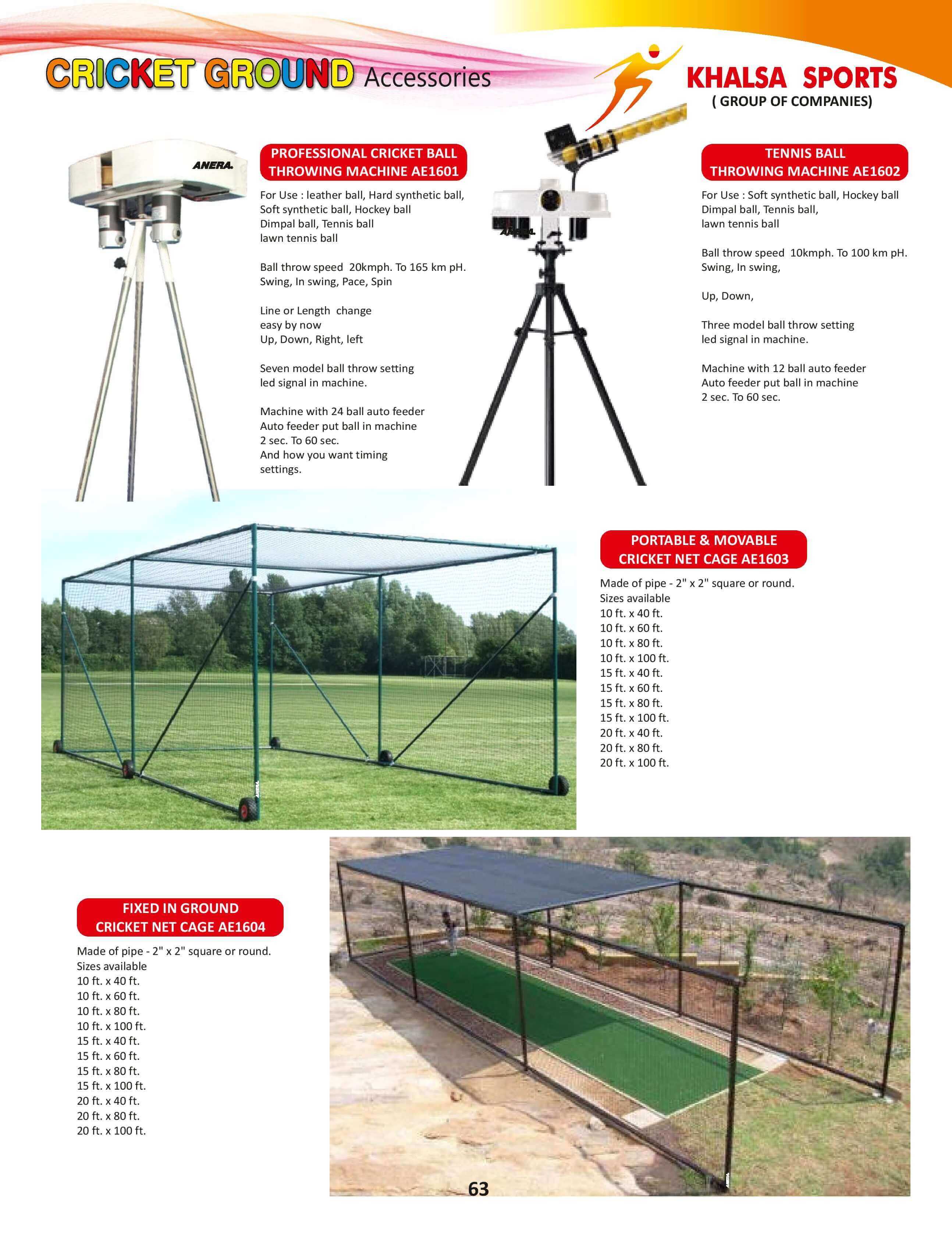 Cricket Ground Accessories